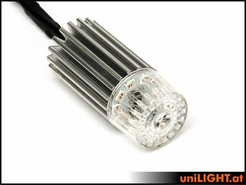 19mm ROUND Navigationslicht, 8Wx2, T-Fuse
