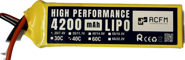 2S LiPo RC-Akku 7.4V 4200mAh 40-80C