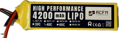 2S LiPo RC-Akku 7.4V 4200mAh 40-80C