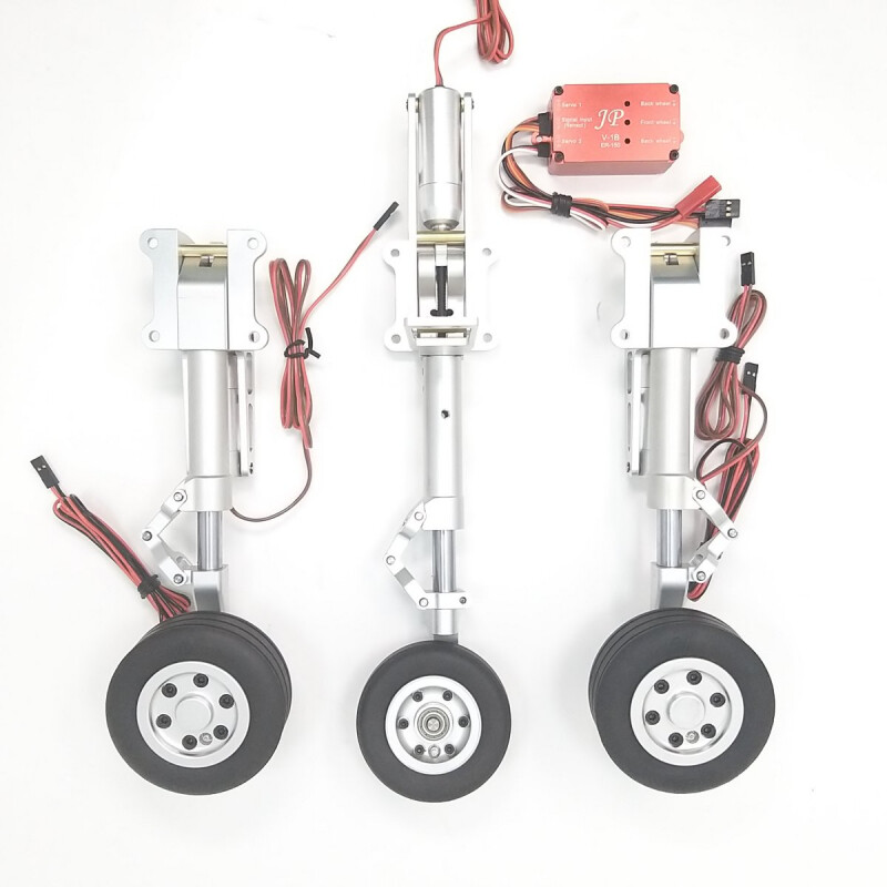 JP Hobby ER-150 Tricycle Full Set with Brakes (Skymaster F-15 1/9.5 1.42m) + Controller