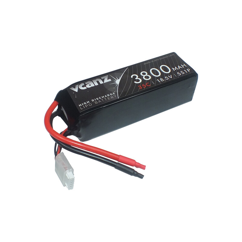 Vcanz 5S 18.5V 3800mAh 35-70C Lipo RC-Akku