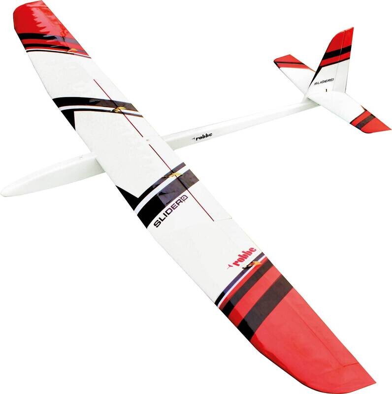 Robbe Modellsport Slider Q High Performance 4-Klappen Segelflugmodell, Sperrholz/Balsa-Holzbausatz