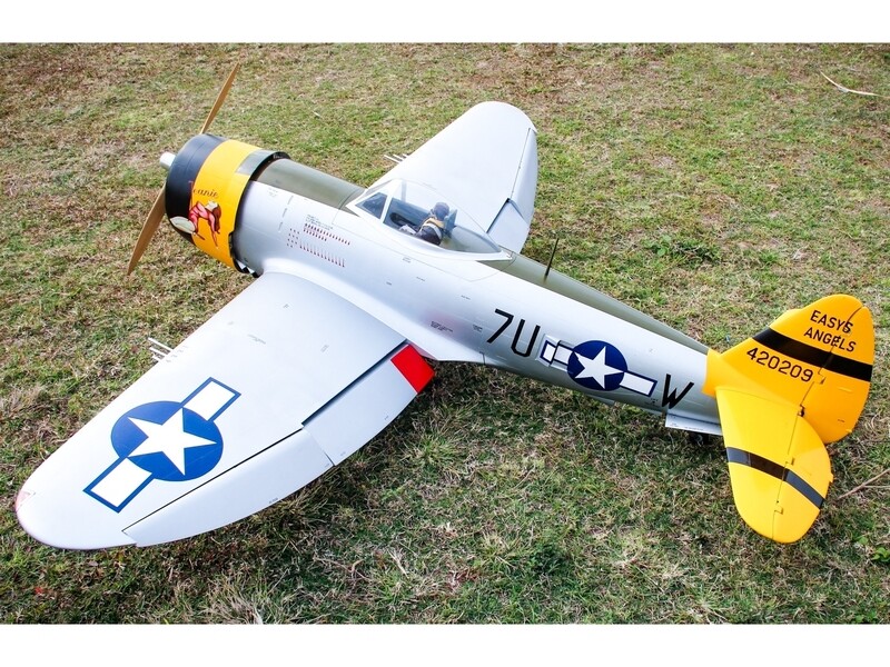 PILOT-RC Full-Composite P-47D Thunderbolt, Spw 2411mm, ARF-Set mit EZFW