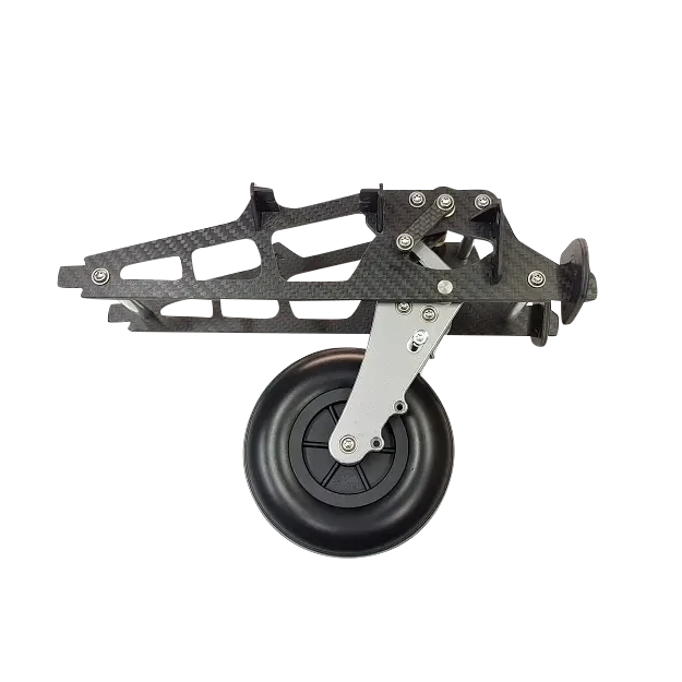 Retractable landing gear, 1:3.5 scale, 100 mm wheels