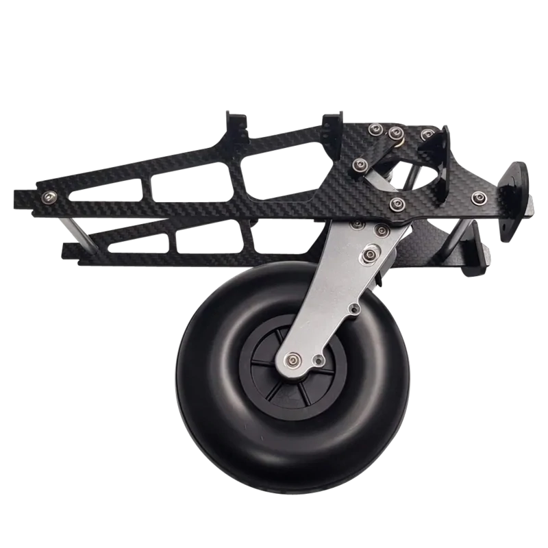 Retractable landing gear, 1:2.5 scale, 140 mm wheel