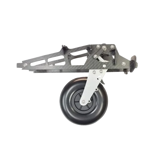 Retractable landing gear, 1:2.5 scale, 127 mm wheel