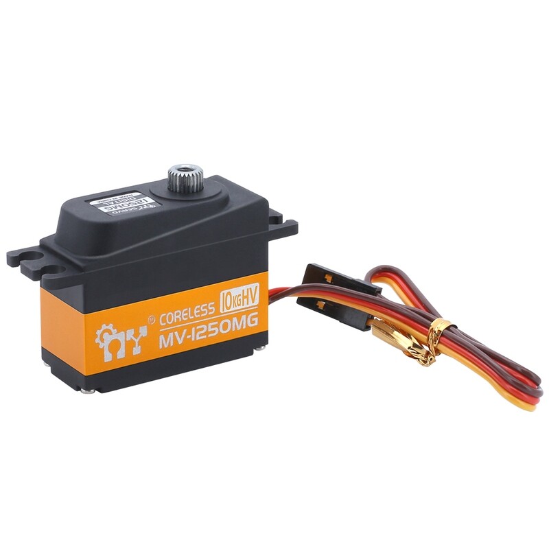 JX MV-1250MG HV-Coreless 15mm Servo, 10kg Stellkraft, 0.08sec./60°