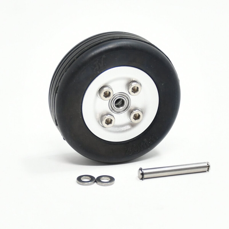 JP Hobby 40/13mm Aluminiumrad (3mm Achse)