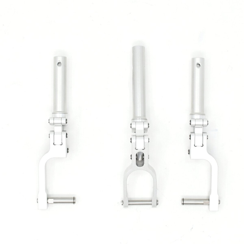 JP Hobby ER-005 5mm Scale Metal Oleo Struts (Tomjets Interceptor90 1.33m)