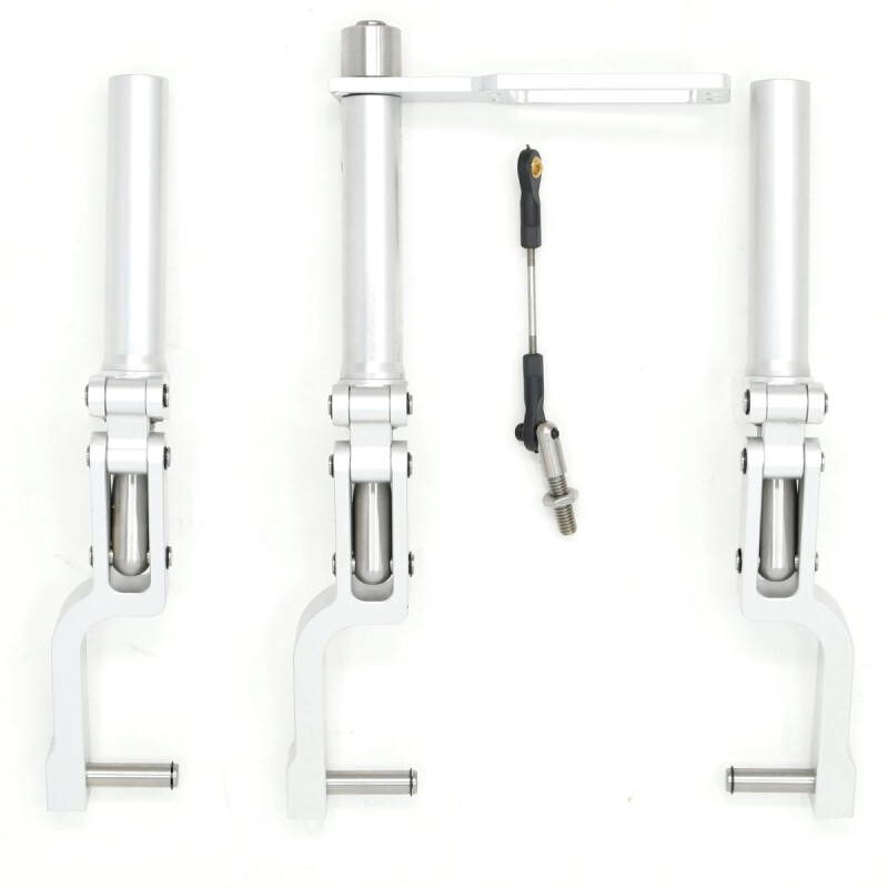 JP Hobby ER-120 12mm Scale Metal Oleo Struts (E-Flite Hangar 9 MB-339 2.13 / Black Horse Viper 2m or L-39 1.72m)