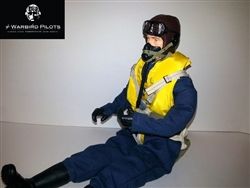 SCALE Full-Body Pilot WWII British RAF Pilot 1/5 ~ 1/6