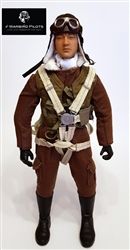 SCALE Full-Body WWII Japanese Pilot 1/5 ~ 1/6