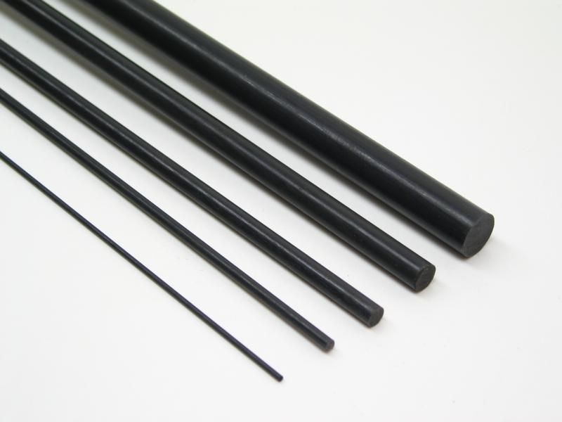 Carbonstab 500mm Länge Durchmesser 6/8/10mm Carbonstab 6mm x 1000mm