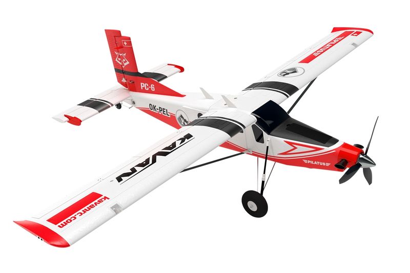 KAVAN Pilatus PC-6 Porter 1500mm ARF - rot KAVAN Pilatus PC-6 Porter 1500mm ARF