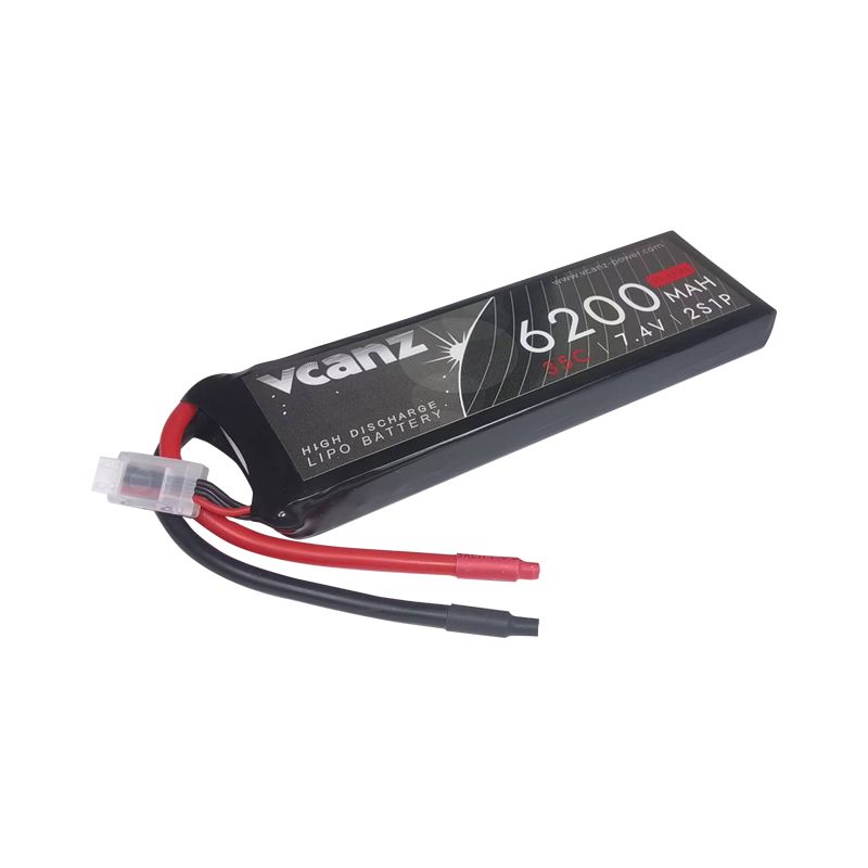 Vcanz 2S 7.4V 6200mAh 35-70C Lipo RC-Akku