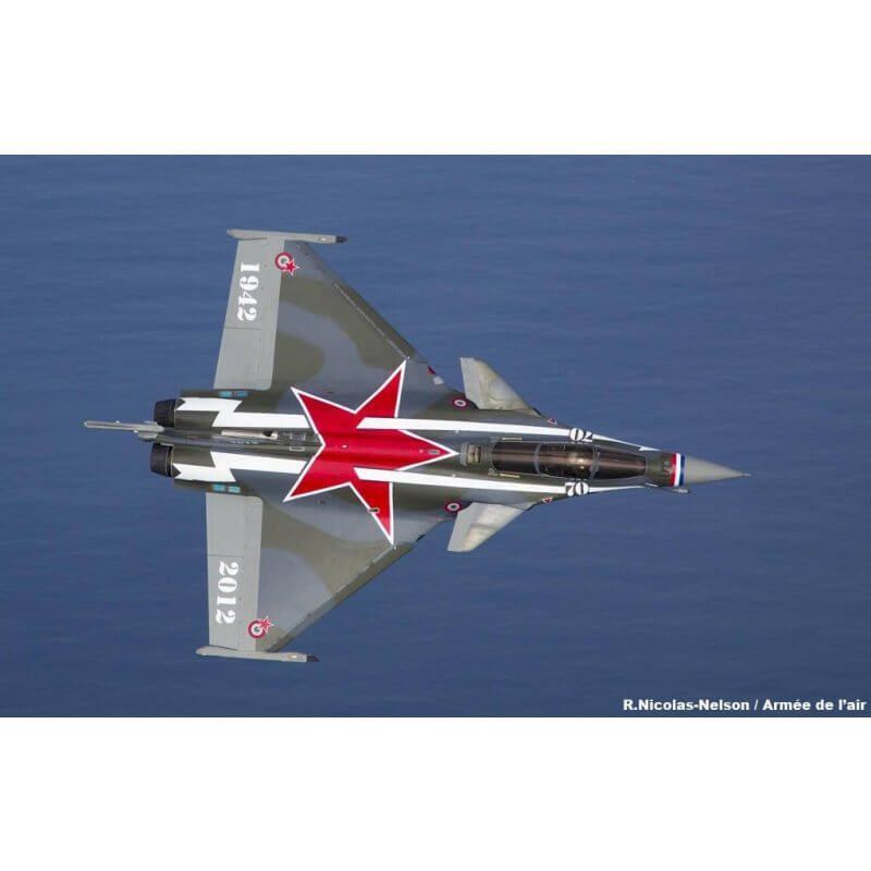 Rafale 1/5 3M RED Star ARF+