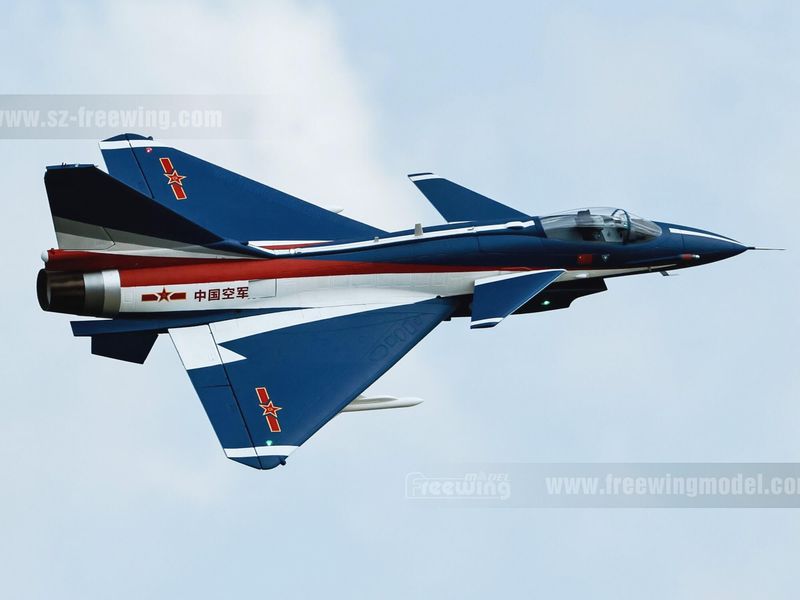 Freewing Chengdu J-10A - PLAAF - 90mm Impeller-Jet - Spw 940mm - 6S PNP-Set