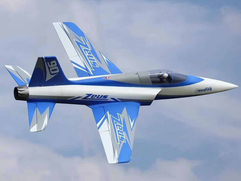 Freewing Zeus 90mm Sport EDF Jet, Spw 1200mm, ARF Plus