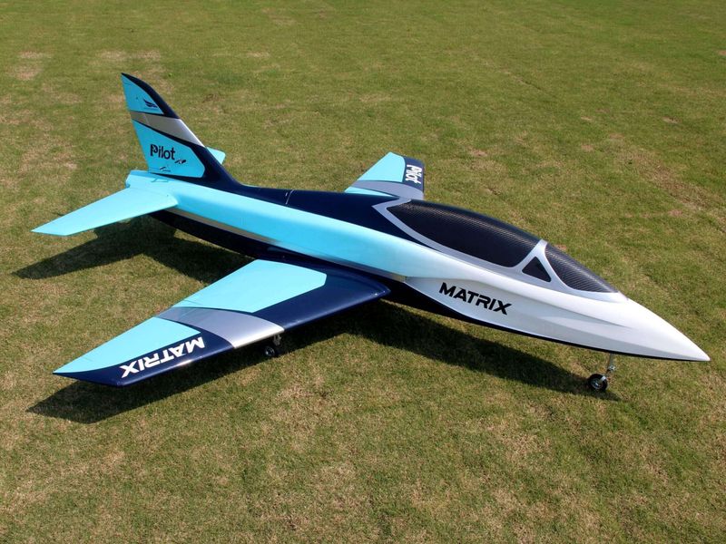 Pilot-RC Matrix 1.8m - 73 Zoll - 3D Jet -Spw 1740mm, ARF-Set mit EZFW