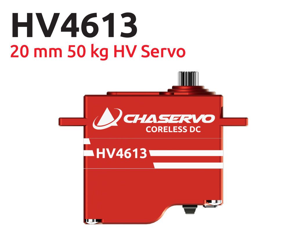 CHASERVO HV4613 - 20 mm 50 kg HV Servo