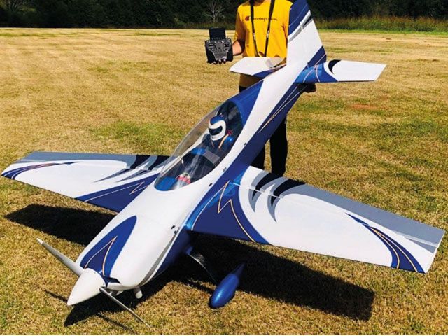 Extremeflight-Rc Extra NG 104&quot; V2 Blau/Weiss ARF