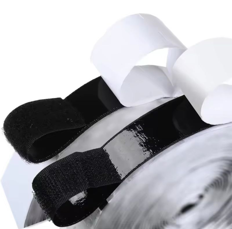 Self-adhesive hook-and-loop tape, 20 or 30 mm wide, 1 meter long