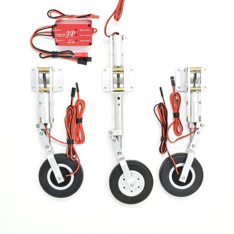 JP Hobby ER-120 Tricycle Full Set with Brakes (Tomjets Interceptor120 1.76m) + Controller