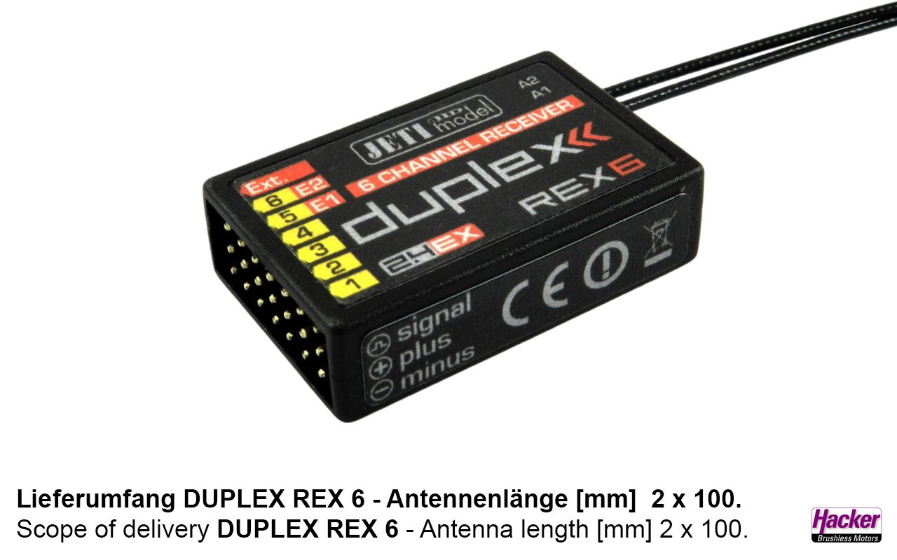 DUPLEX 2.4EX Empfänger REX 6