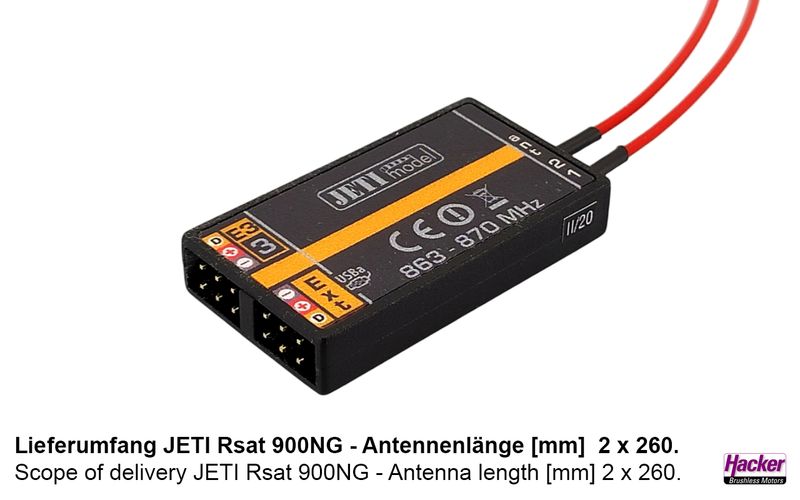 JETI Rsat 900NG Duplex Receiver
