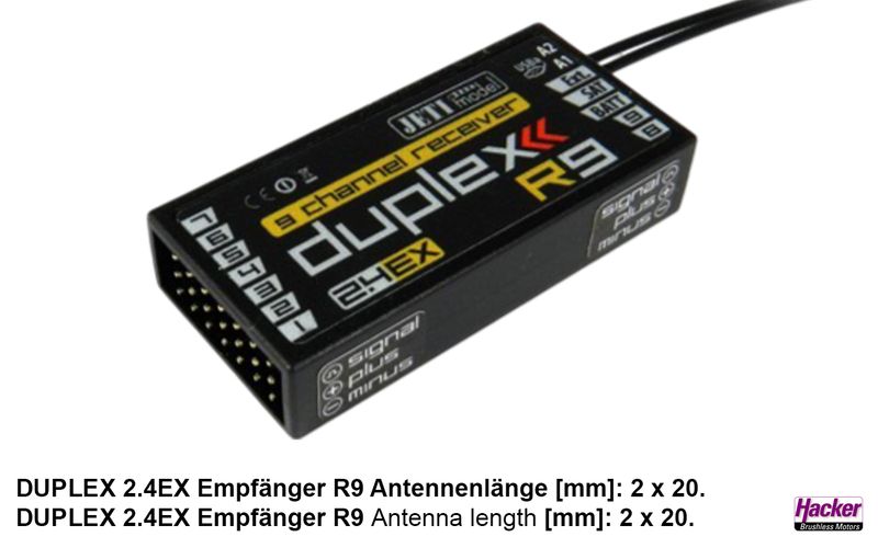 JETI DUPLEX 2.4EX Empfänger R9