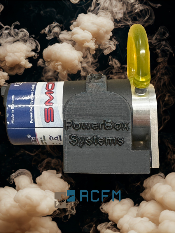 Halterung zu Powerbox Systems Smokepumpe