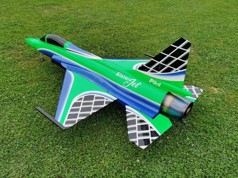 Pilot-RC Elster Jet 2.7m FC1 - Turbine Ready - 3D-Turbinen Jet, Spw 1662mm, mit EZFW