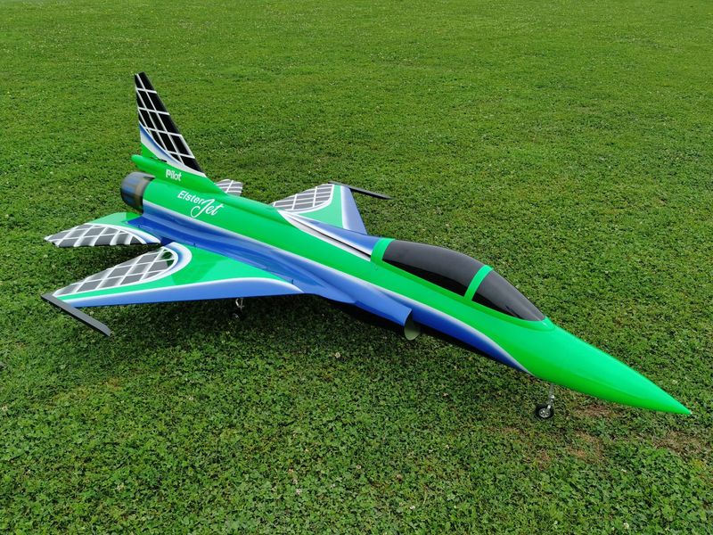 Pilot-RC Elster Jet 2.7m FC1 - Turbine Ready - 3D-Turbinen Jet, Spw 1662mm, mit EZFW