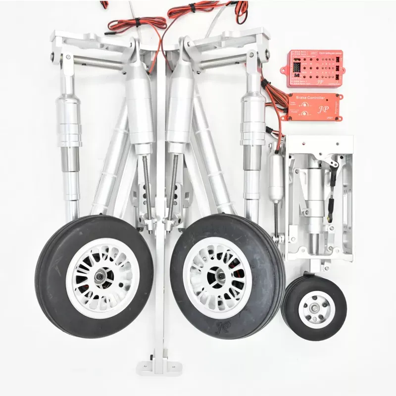 JP Hobby ER-280 Komplettsatz mit Bremsen (passend für F-16 1:5 oder vergleichbare Modelle) + Sequencer