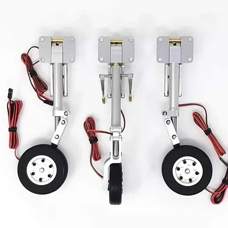 JP Hobby ER-120 Dreibeinfahrwerk Komplettset mit Bremsen (für Black Horse Viper Jet MKII 1,88 m) + Controller