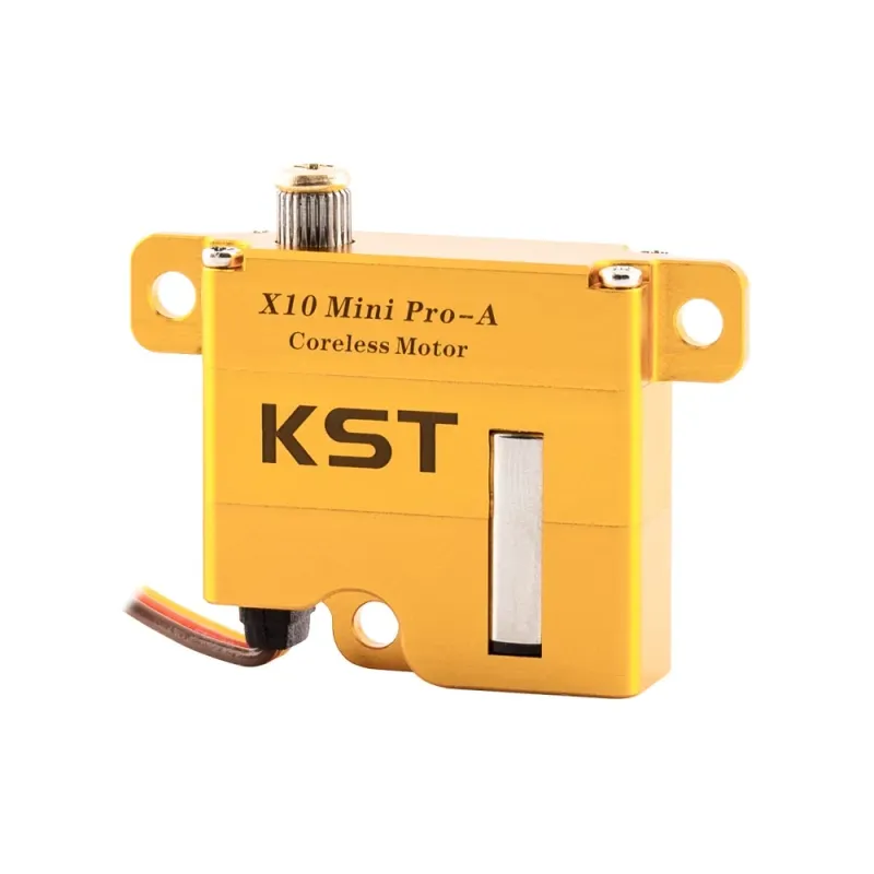 KST X10 Mini Pro-A Digital Metal Gear Servo 8.0Kgf.cm 0.08sec für Wettbewerbssegelflugzeuge und Großsegler