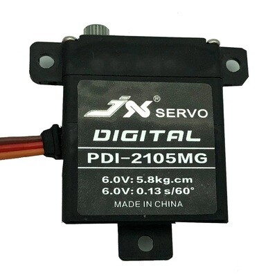 JX PDI-2105MG Aileron Servo, Digital, 10 mm, 5.8 kg/cm, 0.13 sec