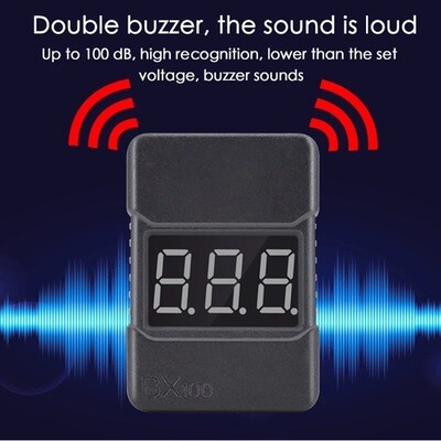 Lipo ALARM 1-8S Low Voltage Buzzer with Housing