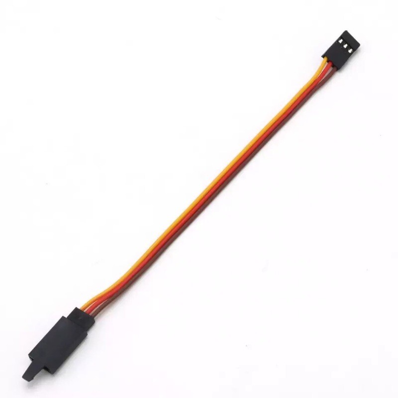 Rallonge de câble de servo JR/Futaba avec ergot de sécurité, 20/30 cm Rallonge de câble de servo JR/Futaba avec ergot de sécurité, 20/30 cm