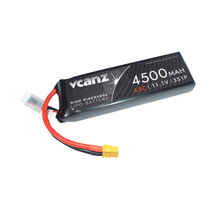 Vcanz 3S 11.1V 4500mAh 65-130C Graphene Lipo RC Battery