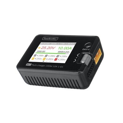 ToolkitRC M7 200W 10A DC Ladegerät 1-6S & Multitool
