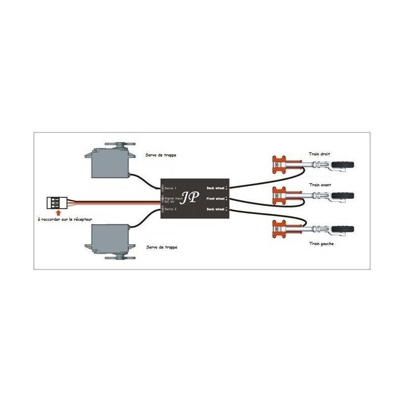 JP Hobby Trike Controller Retract Box ER-120 V1