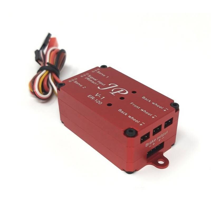 JP Hobby Dreirad-Controller Retract Box ER-120 V1 Fahrwerk mit Bremsmodul JP Hobby Dreirad-Controller Retract Box ER-120 V1 Fahrwerk mit Bremsmodul