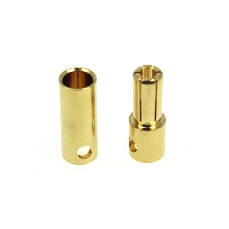 5.5mm Banana Goldstecker (paar)