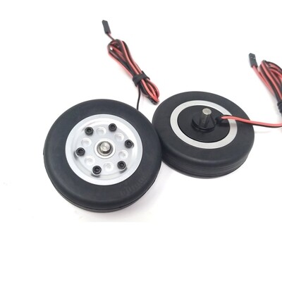 JP Hobby Electric Brake with 2x 60/16mm Wheels (5mm Axle)