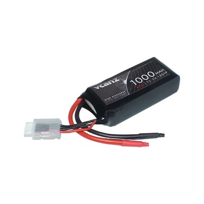 Vcanz 3S 11.1V 1000mAh 45-90C Lipo RC Battery Vcanz 3S 11.1V 1000mAh 45-90C Lipo RC Battery
