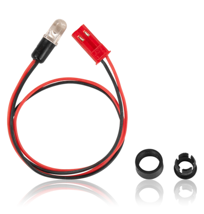 Extern-LED, 2-adrig, 2 Stück