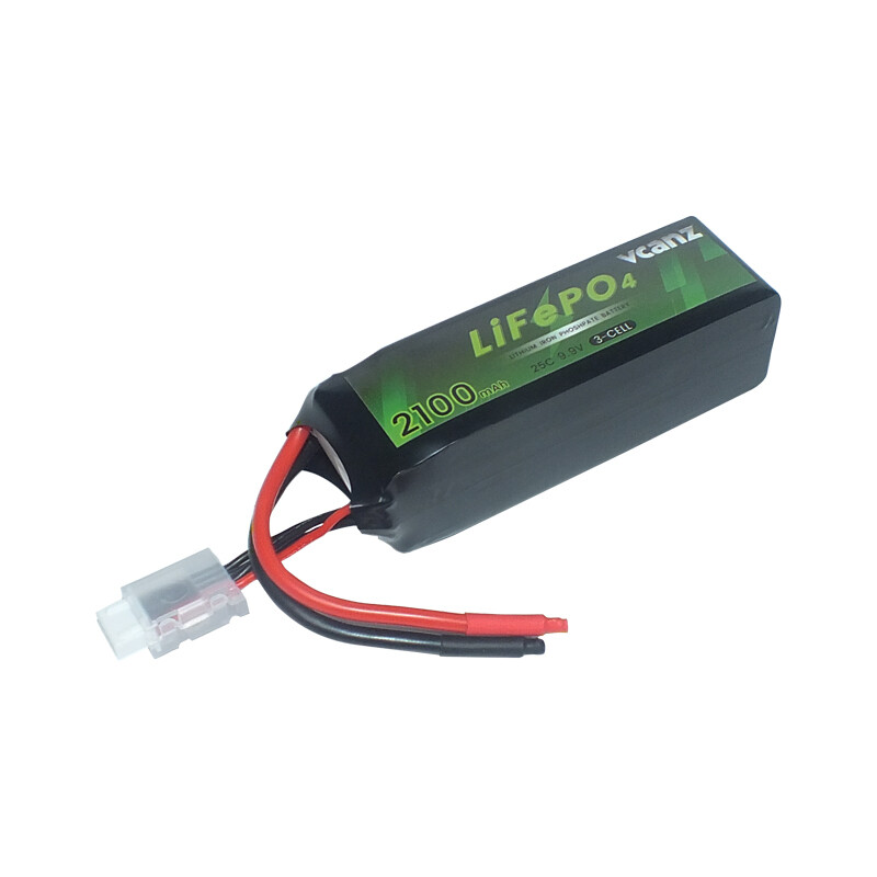 Batterie Vcanz LiFePo4 3S/9,9 V, 2100 mAh, 25C