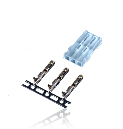 JR Servo Connector Socket, 50 pcs., Female Contact JR Servo Connector Socket, 50 pcs., Female Contact