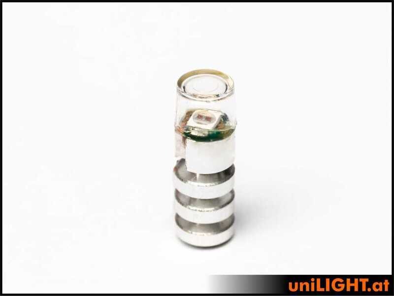 7mm SLIM flashlight, 3Wx2, SHORT